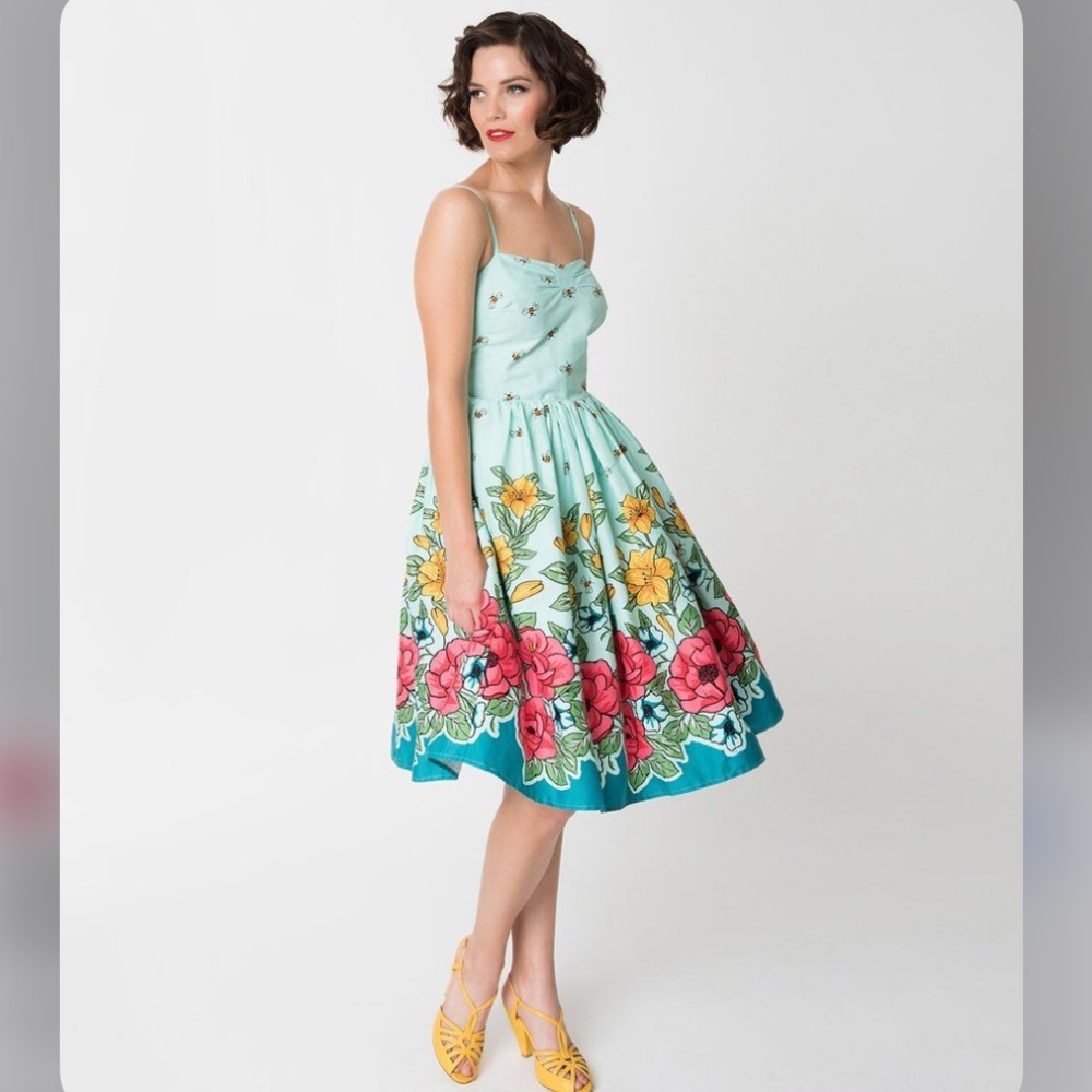 Unique Vintage - Darcy Dress size Small